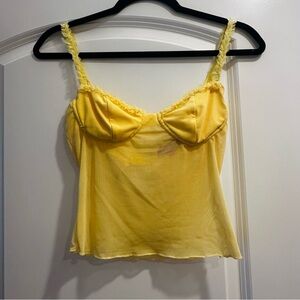 Edikted Yellow Women's Top